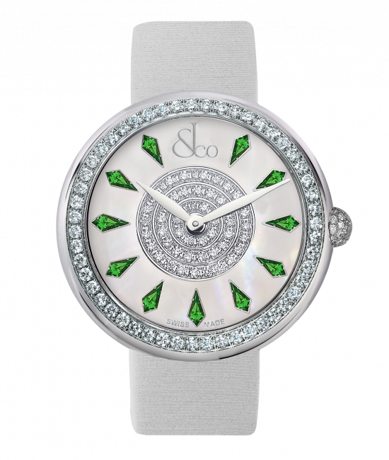 BRILLIANT ONE ROW TSAVORITES 38MM